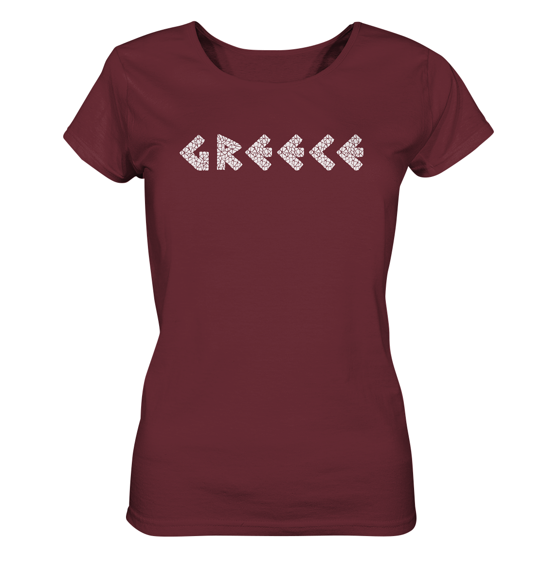 Greece Mosaic - Ladies Organic Shirt