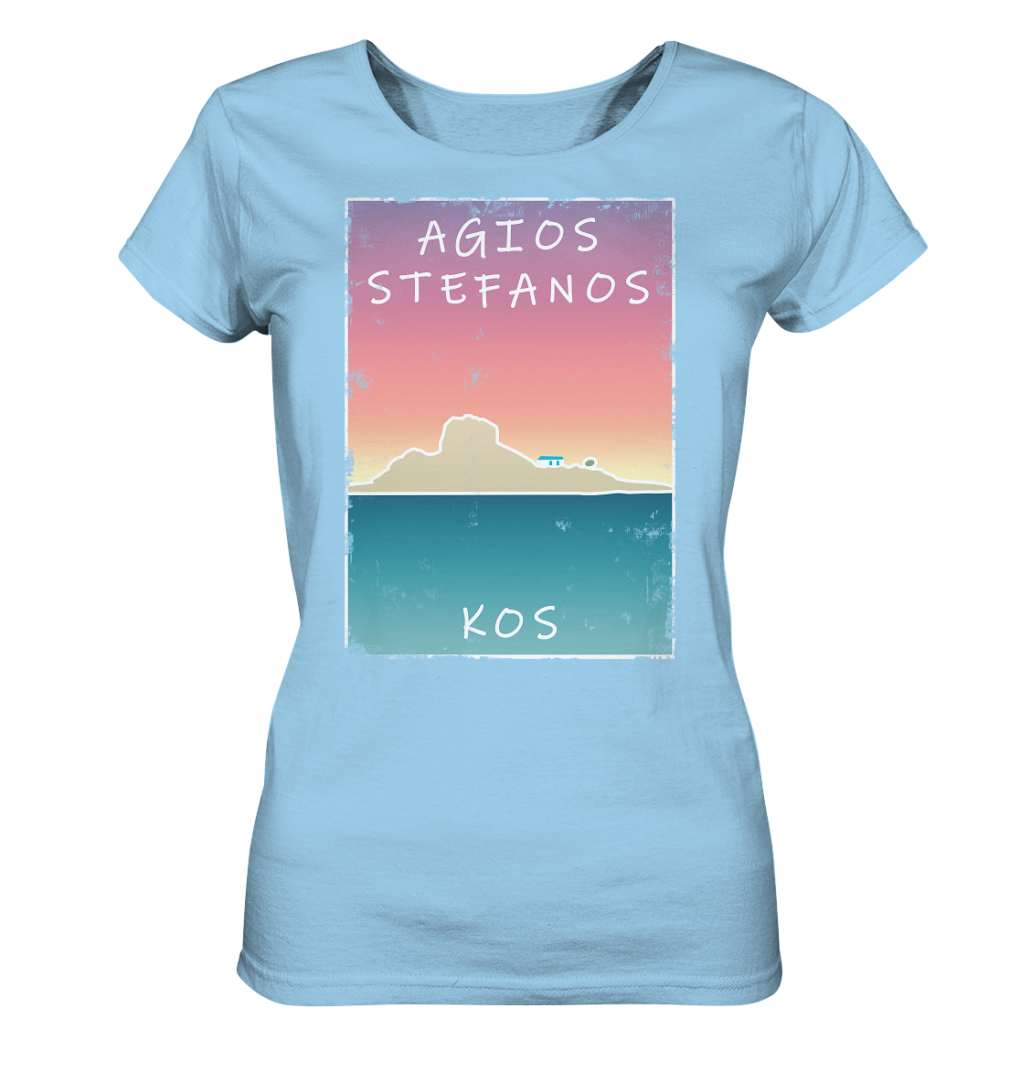 Agios Stefanos (Kastri) Kos - Ladies Organic Shirt