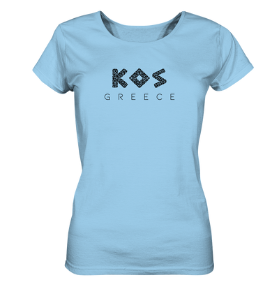 Kos Greece Mosaik - Ladies Organic Shirt
