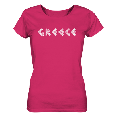 Greece Mosaic - Ladies Organic Shirt