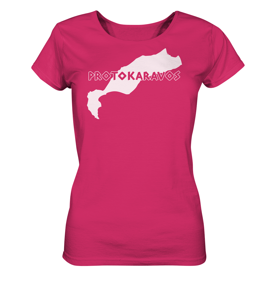 Protokaravos Kos Silhouette - Ladies Organic Shirt