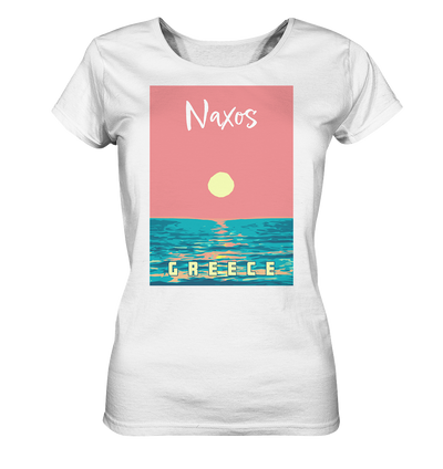 Sunset Ocean Naxos Greece - Ladies Organic Shirt