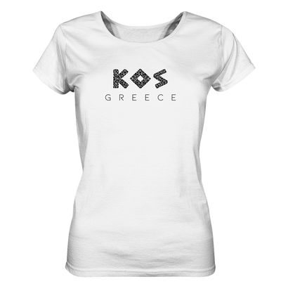 Kos Greece Mosaic - Ladies Organic Shirt