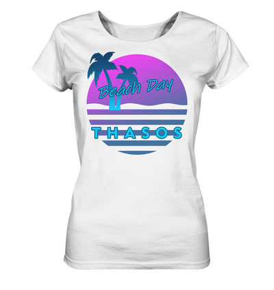 Beach Day Thasos - Ladies Organic Shirt