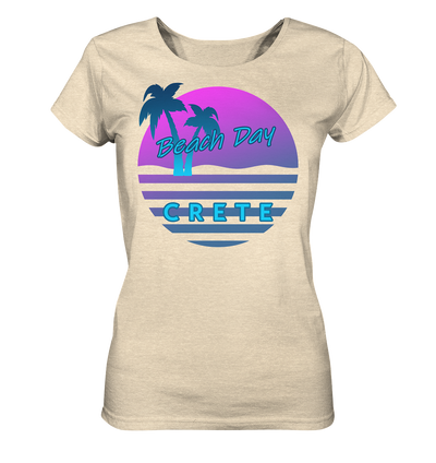 Beach Day Crete - Ladies Organic Shirt