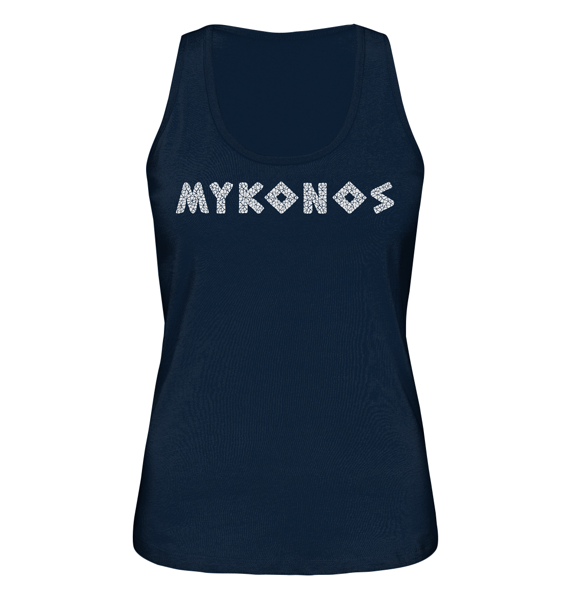 Mykonos Mosaic - Ladies Organic Tank Top