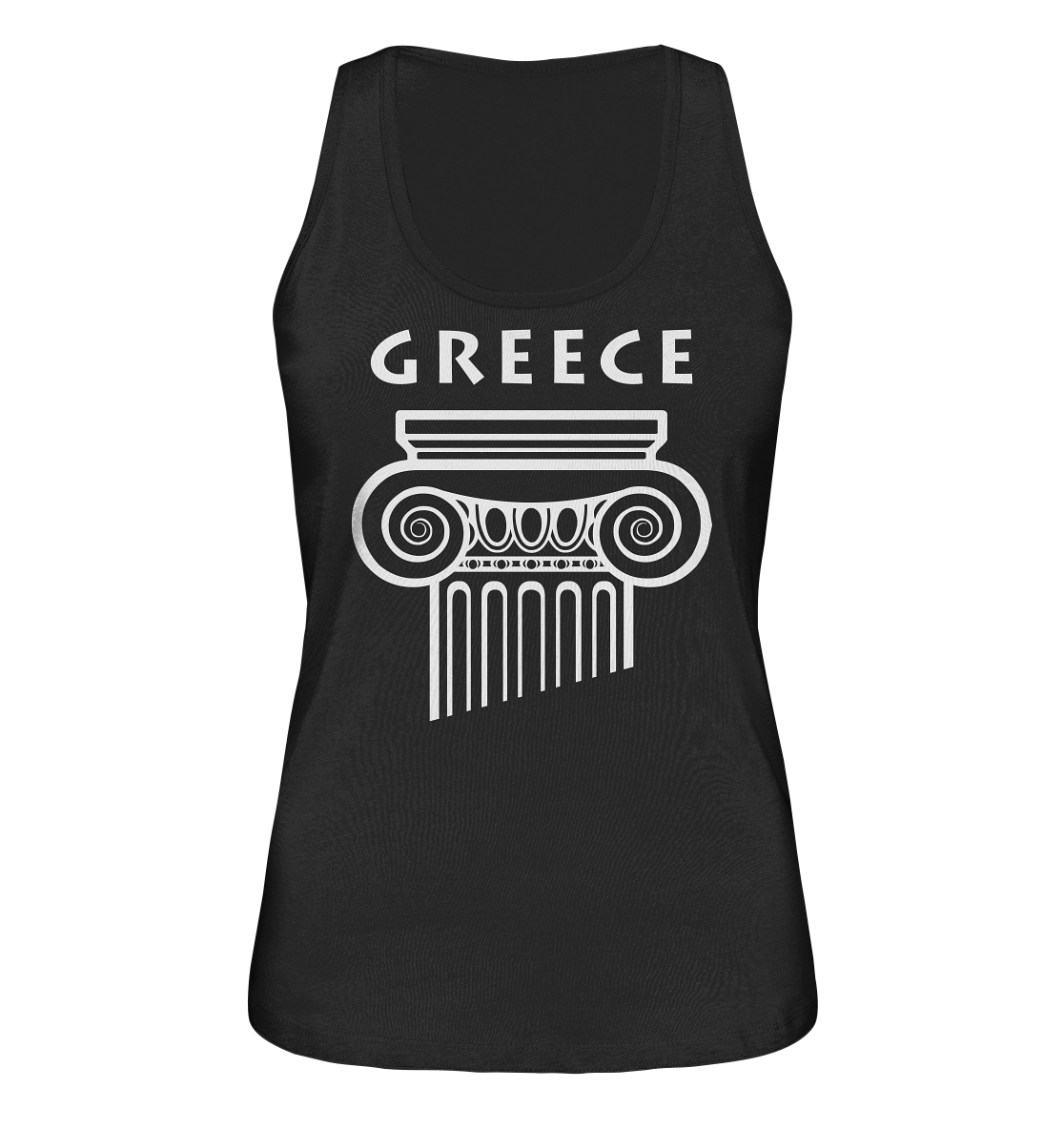Greece Griechischer Säulenkopf - Ladies Organic Tank-Top