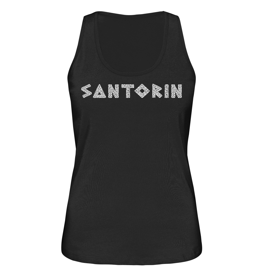 Santorini Mosaic - Ladies Organic Tank Top