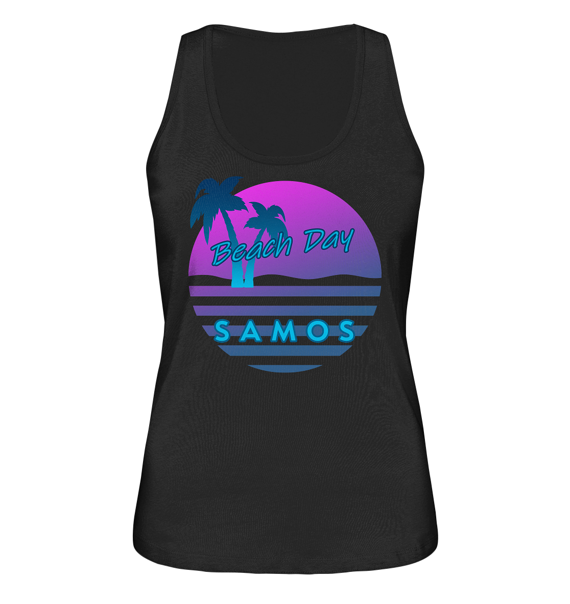 Beach Day Samos - Ladies Organic Tank Top