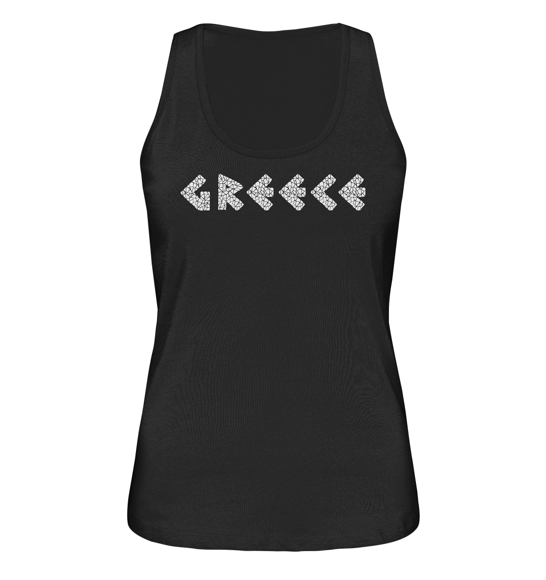Greece Mosaic - Ladies Organic Tank Top