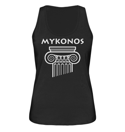 Mykonos Griechischer Säulenkopf - Ladies Organic Tank-Top