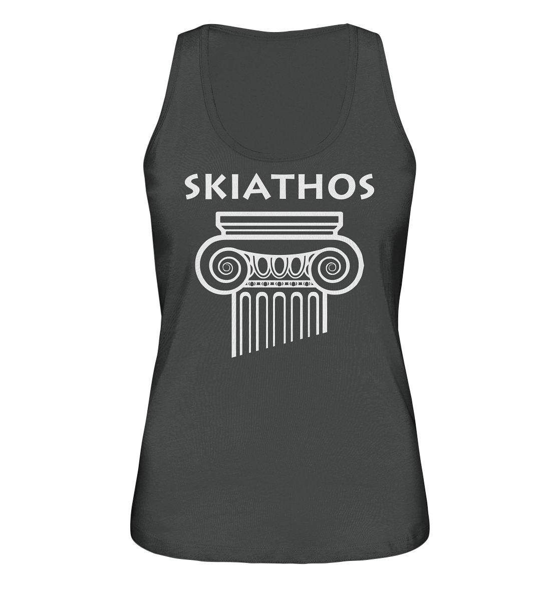 Skiathos Griechischer Säulenkopf - Ladies Organic Tank-Top