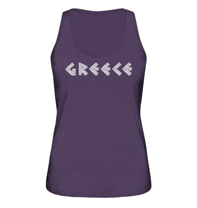 Greece Mosaic - Ladies Organic Tank Top
