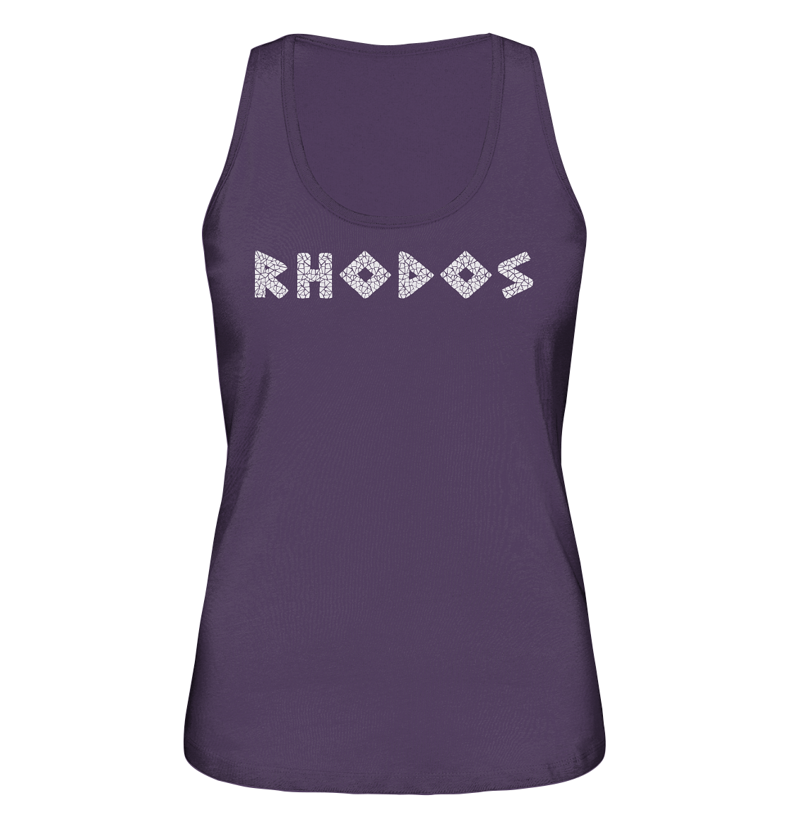 Rhodes Mosaic - Ladies Organic Tank Top