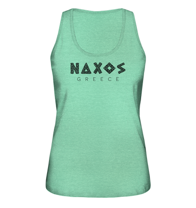 Naxos Greece Mosaik - Ladies Organic Tank-Top
