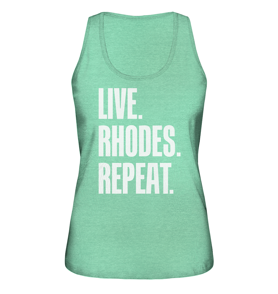LIVE. RHODES. REPEAT. - Ladies Organic Tank-Top
