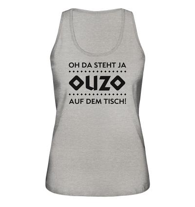 Oh, there’s ouzo on the table! - Ladies organic tank top