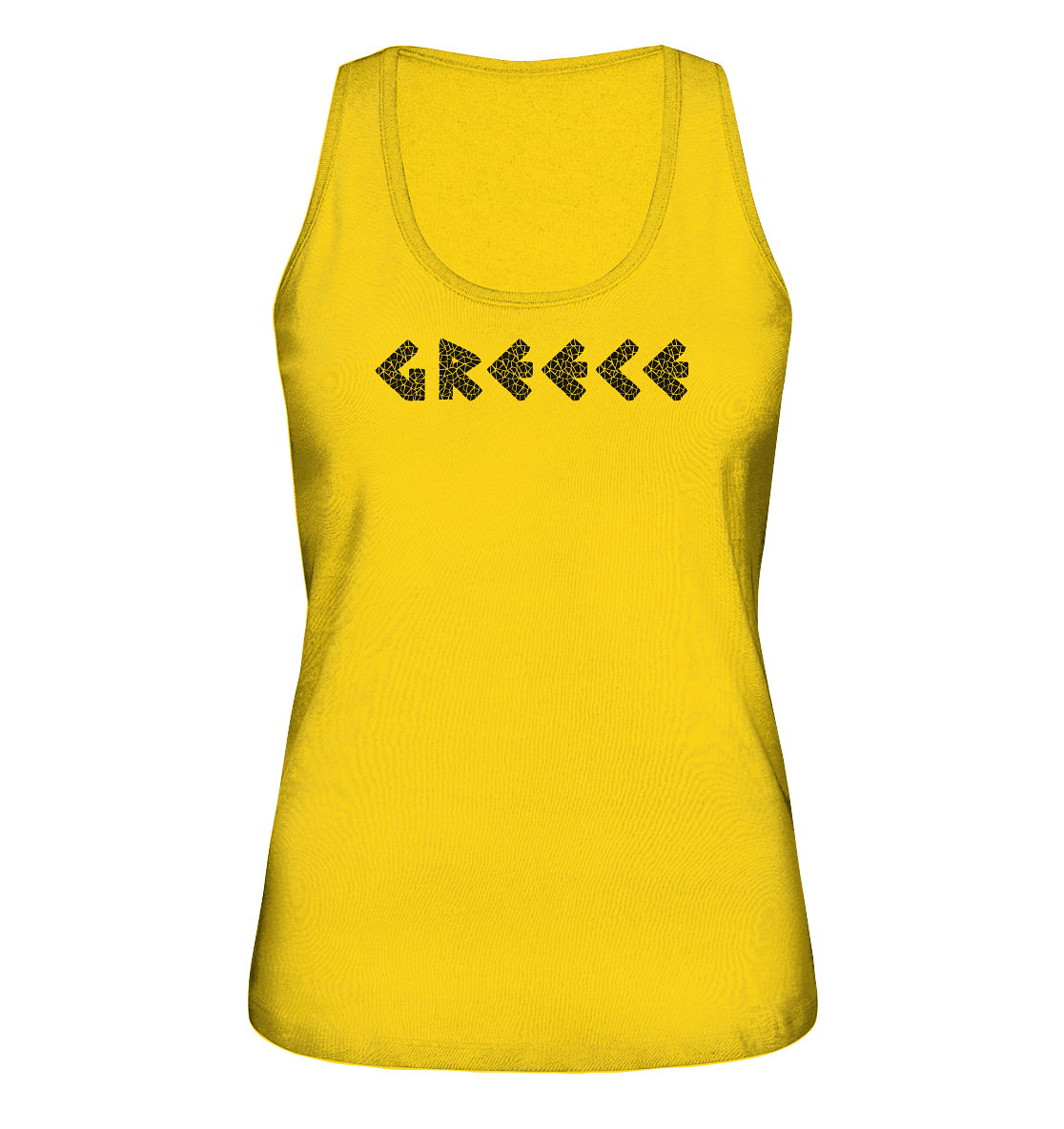 Greece Black Mosaik - Ladies Organic Tank-Top