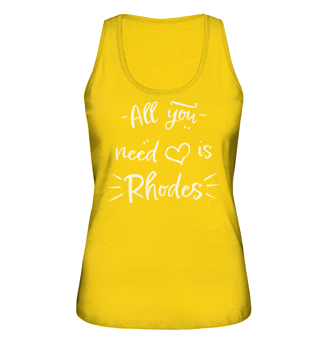 All you need is Rhodes - Ladies Organic Tank-Top
