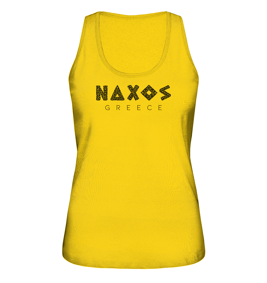 Naxos Greece Mosaic - Ladies Organic Tank Top
