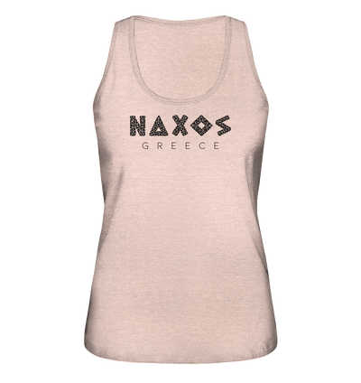 Naxos Greece Mosaic - Ladies Organic Tank Top