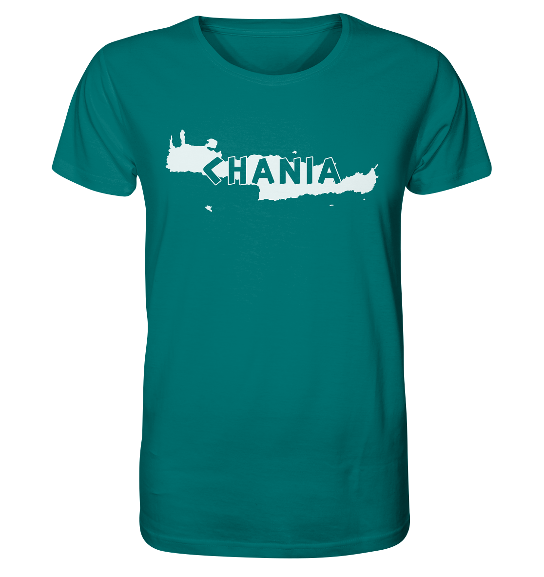 Chania Kreta Silhouette - Organic Shirt