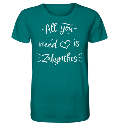 All you need is Zakynthos - Organic Shirt