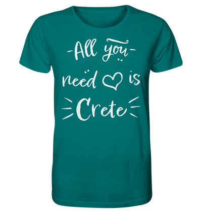 All you need is Crete - Organic Shirt