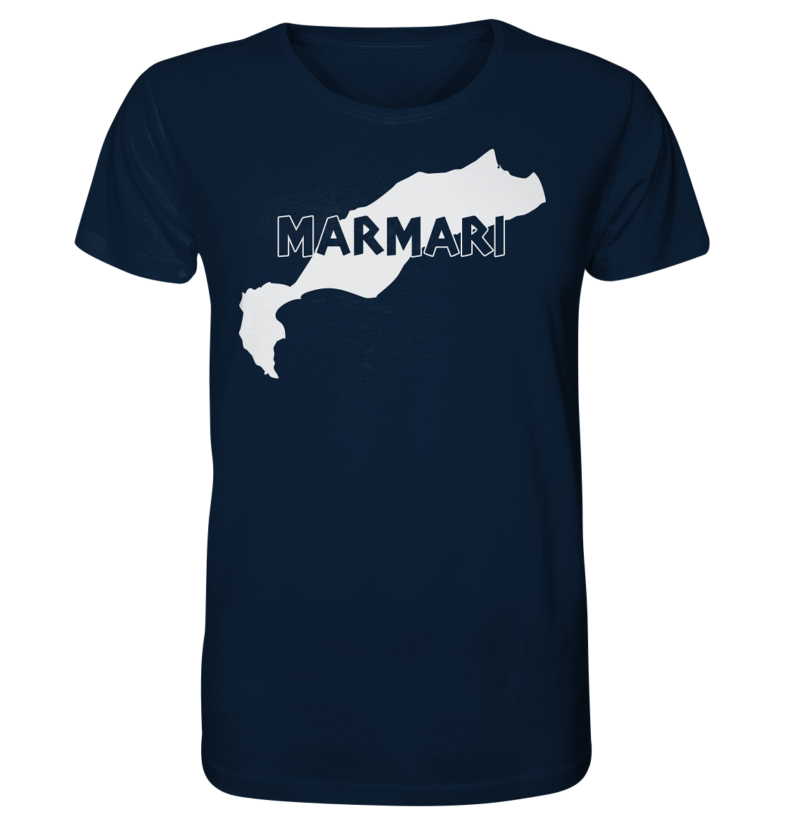 Marmari Kos Insel Silhouette - Organic Shirt