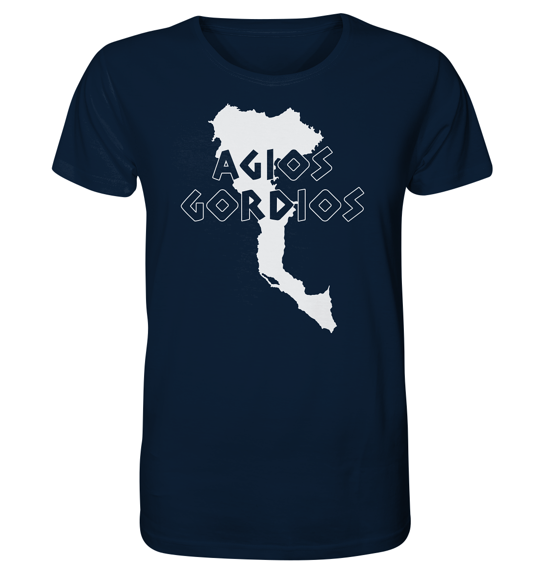 Agios Gordios Korfu Silhouette - Organic Shirt