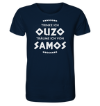 Si je bois de l'Ouzo, je rêve de Samos - Chemise Bio