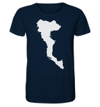 Corfu Insel Silhouette - Organic Shirt