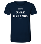 Quand je bois de l'Ouzo, je rêve de Mykonos - Chemise Bio
