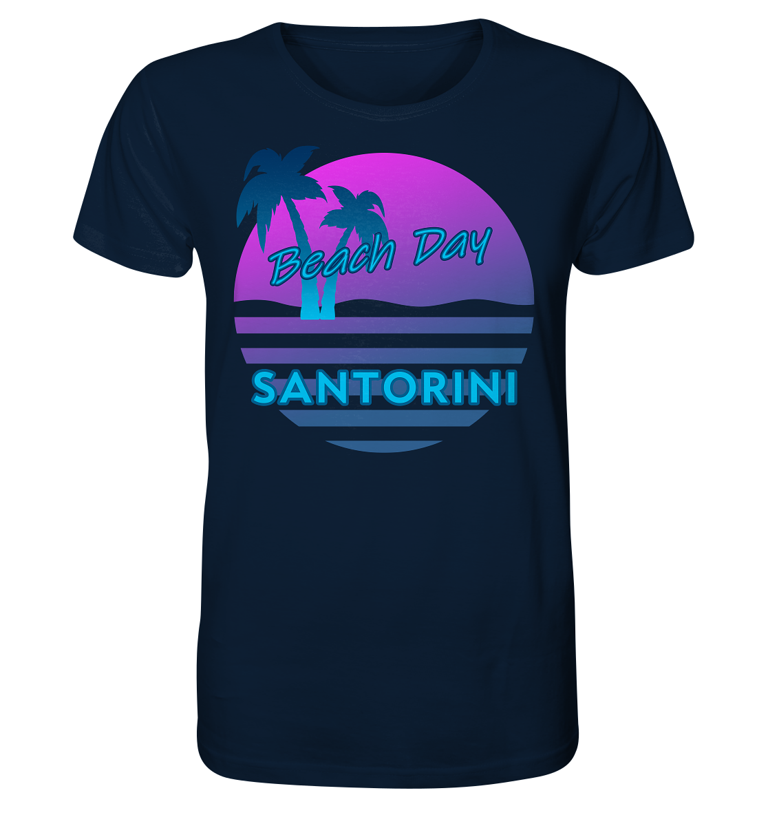Beach Day Santorini - Organic Shirt