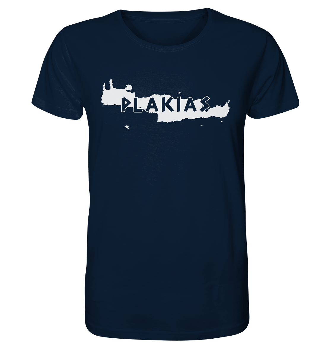 %SALE% - Return, as good as new, unworn - Plakias Kreta Silhouette - Organic Shirt