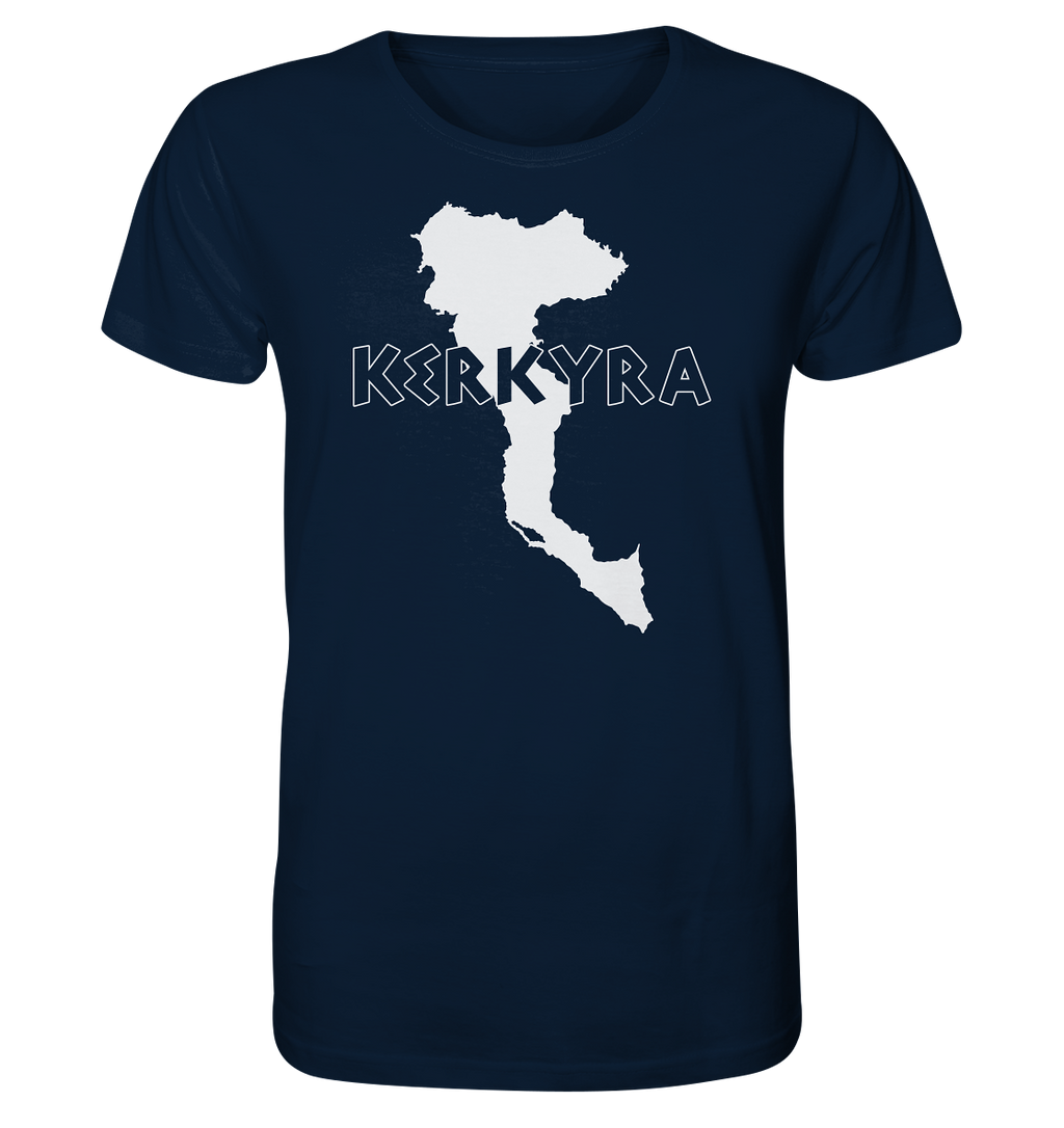 Kerkyra Korfu Silhouette - Organic Shirt