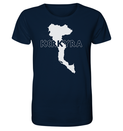 Kerkyra Corfu Silhouette - Organic Shirt