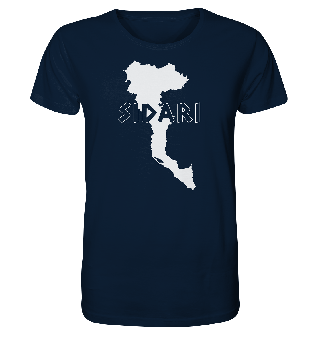 Sidari Korfu Silhouette - Organic Shirt