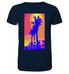 Blue palm trees Kos Greece - Organic Shirt