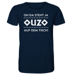 Oh, il y a de l'ouzo sur la table ! -Chemise bio