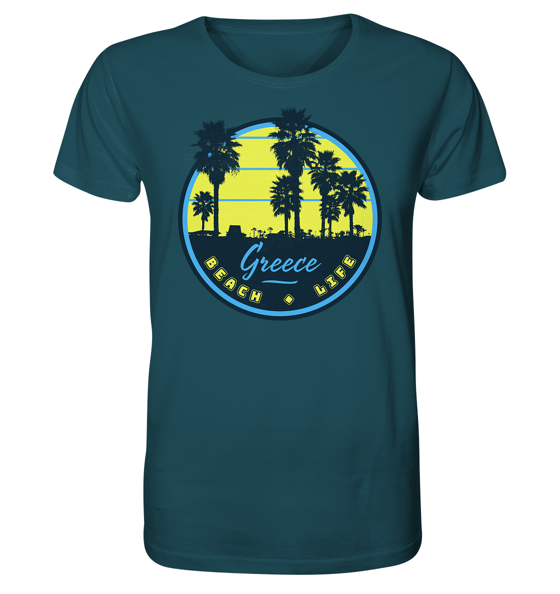 Greece Beach Life - Organic Shirt
