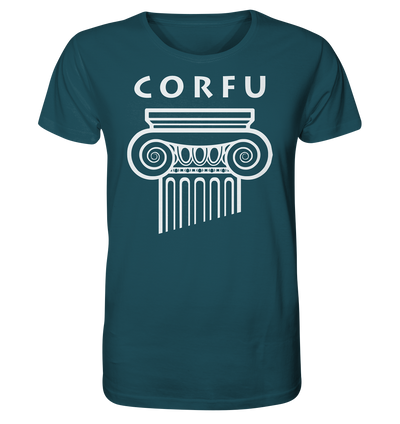 Corfu Griechischer Säulenkopf - Organic Shirt