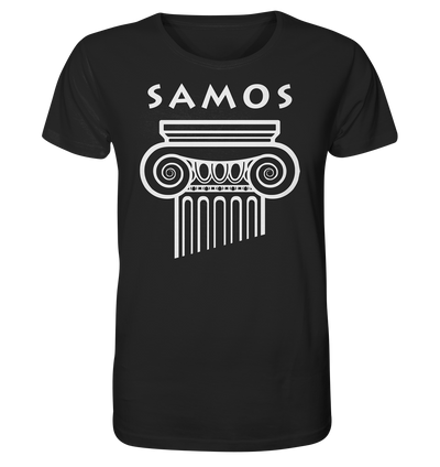 Samos Griechische Säule - Organic Shirt