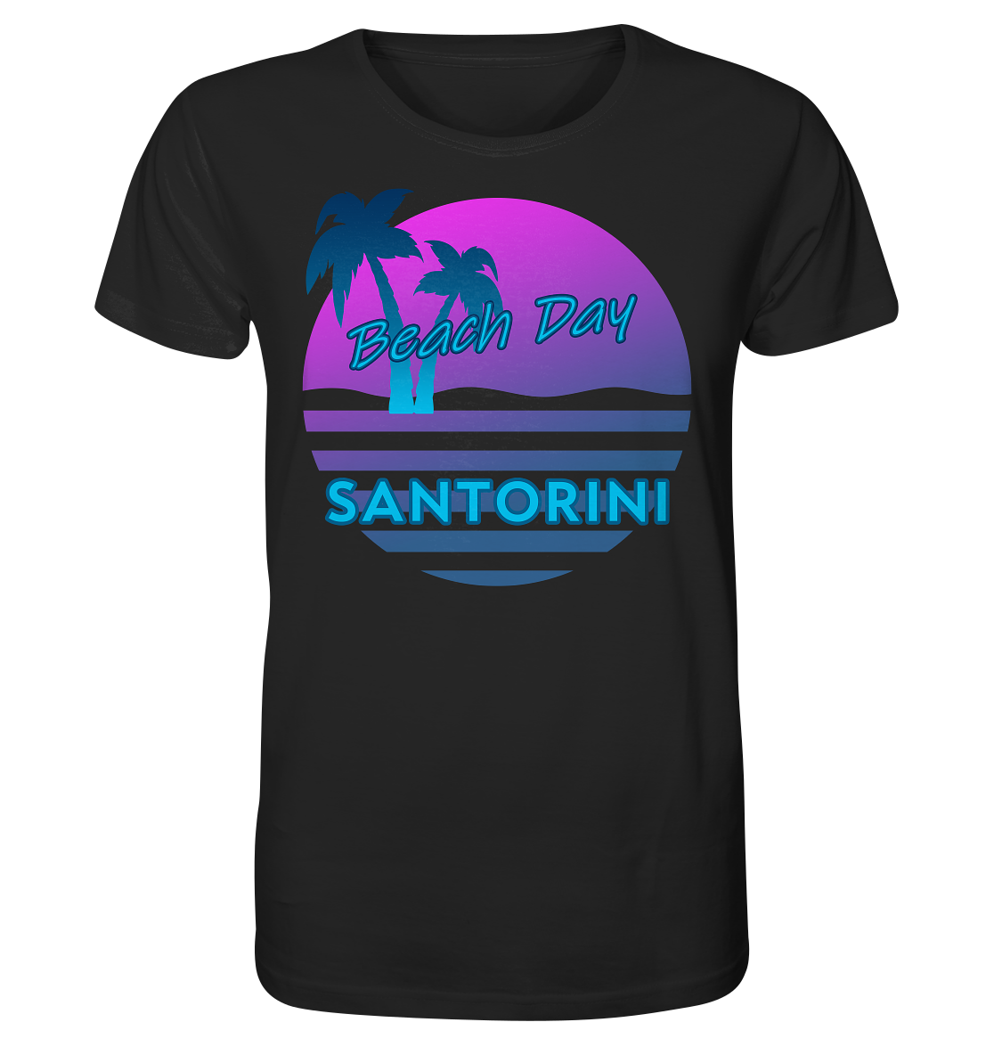 Beach Day Santorini - Organic Shirt