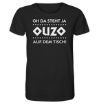 Oh, il y a de l'ouzo sur la table ! -Chemise bio