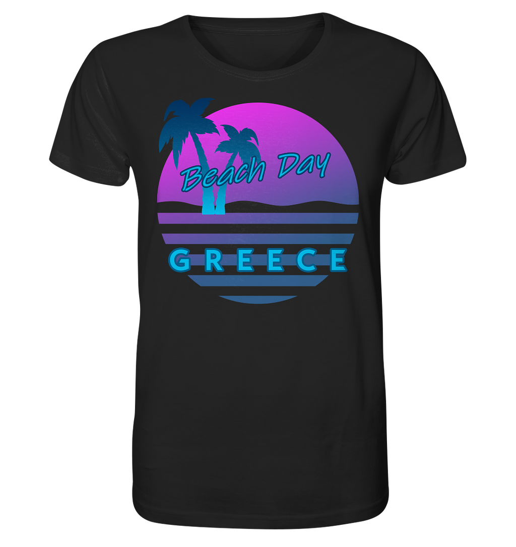 Beach Day Grèce - Chemise biologique