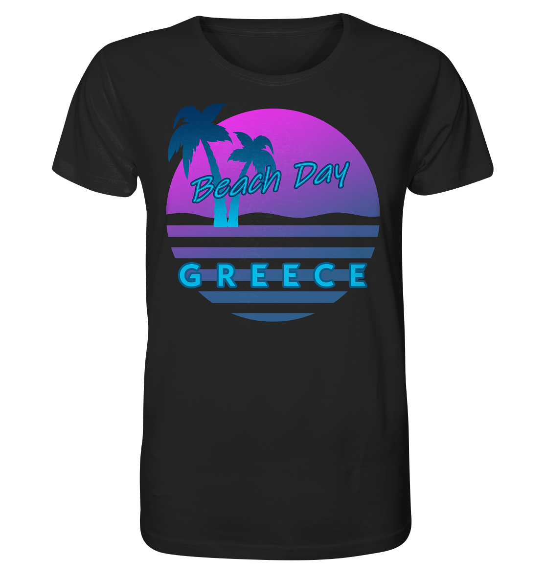 Beach Day Greece - Organic Shirt