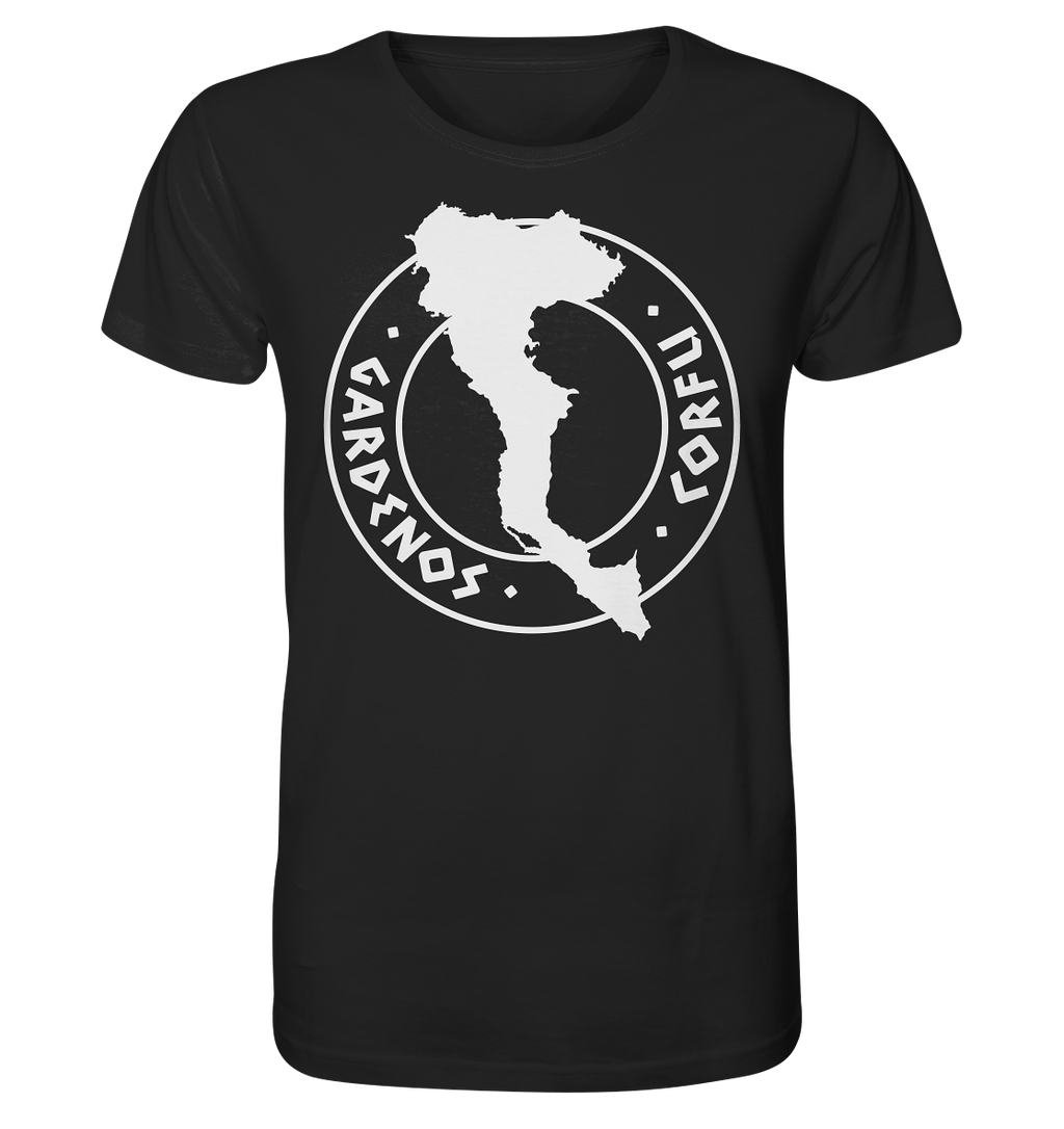 Corfu Gardenos Silhouette Stempel - Organic Shirt