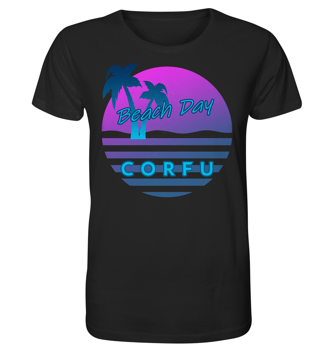 Beach Day Corfu - Organic Shirt