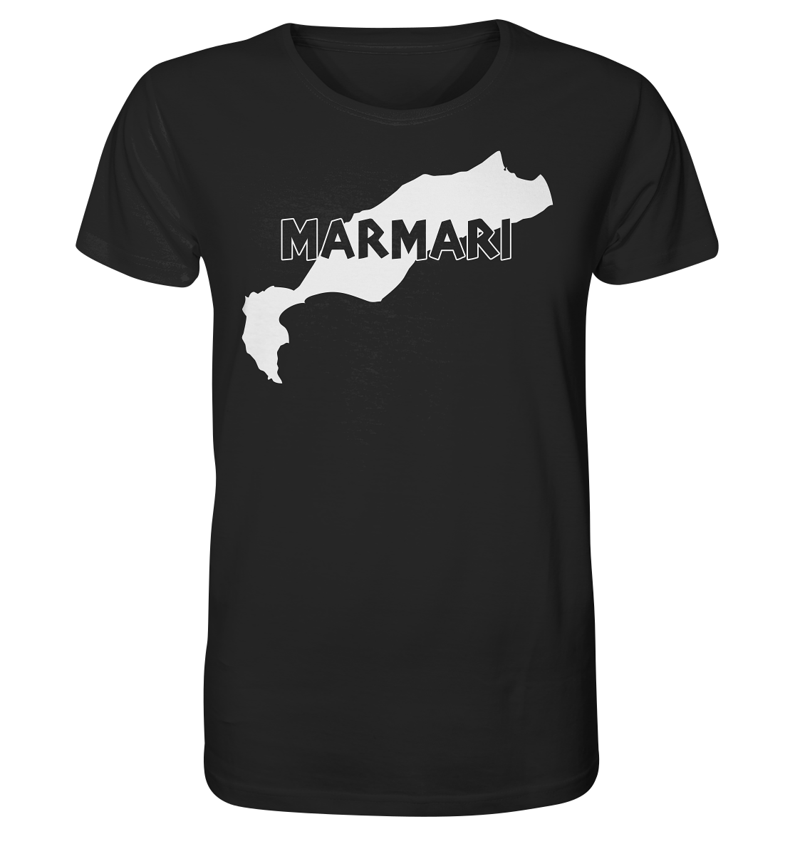 Marmari Kos Insel Silhouette - Organic Shirt